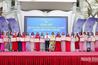 Giáo viên Trường THPT Gia Viễn B đạt thành tích xuất sắc trong Hội thi giáo viên chủ nhiệm lớp giỏi cấp tỉnh năm 2026